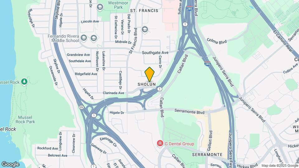 538 Clarinada Ave Mapa y Detalles de la Ubicación
