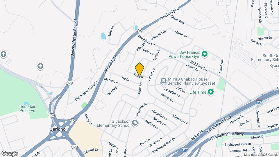 75 Moss Ln Map and Location Details