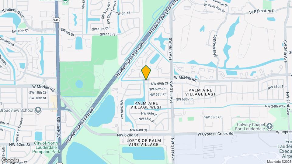 6931 NW 32nd Ave Map and Location Details