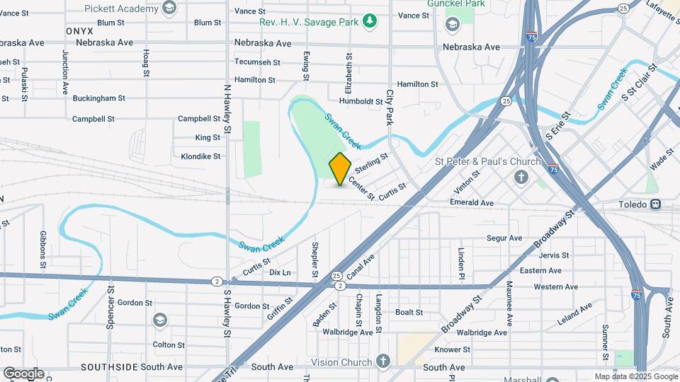 737 Greene St Map and Location Details