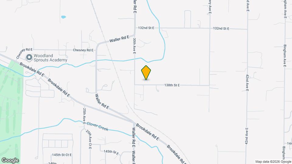 3109 138th St E Mapa y Detalles de la Ubicación