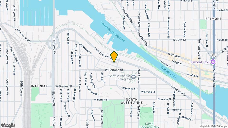 608 W Emerson St Map and Location Details