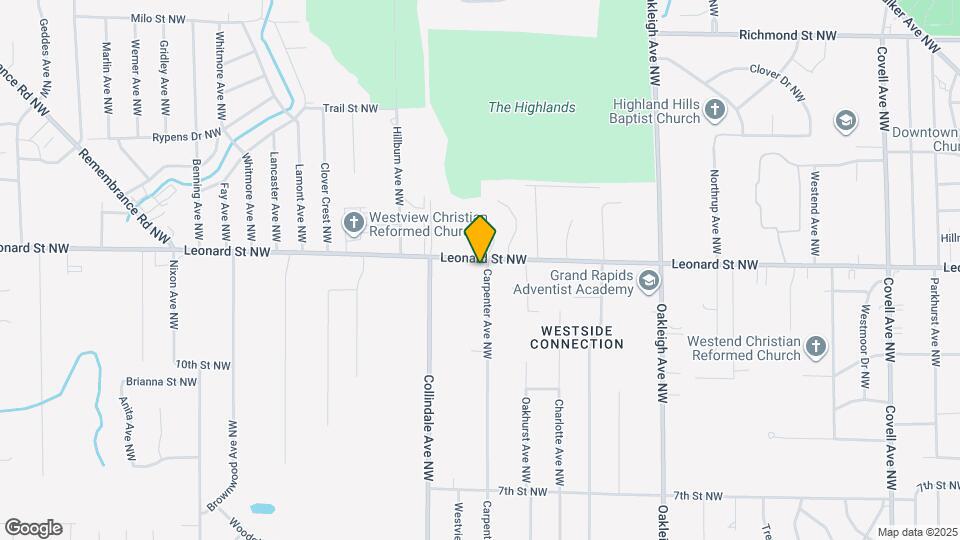 1155 Carpenter Ave NW Mapa y Detalles de la Ubicación