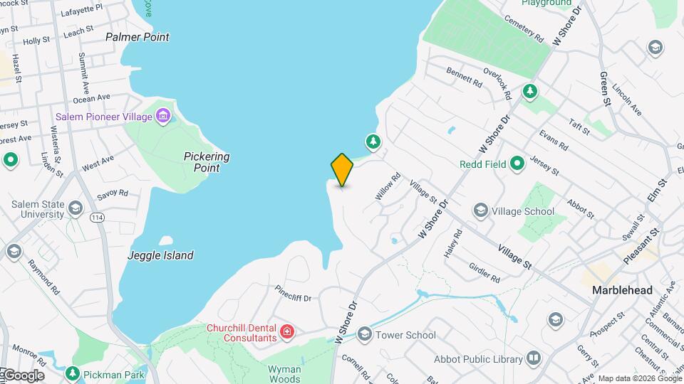 23 Nonantum Rd Map and Location Details