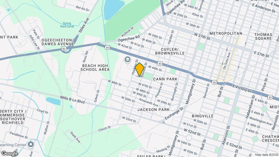 1003 W 46th St Map and Location Details