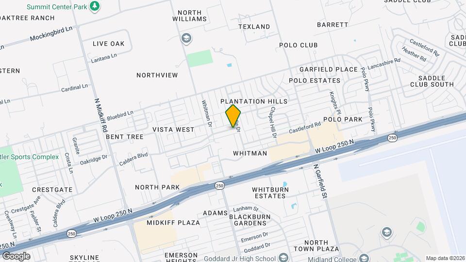 2603 Caldera Blvd Map and Location Details