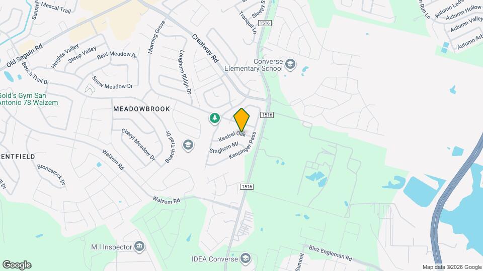 8914 Kestrel Oak Map and Location Details