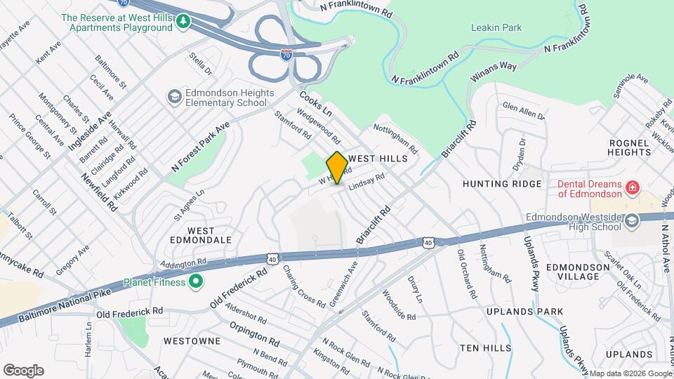 5006 Lindsay Rd Map and Location Details