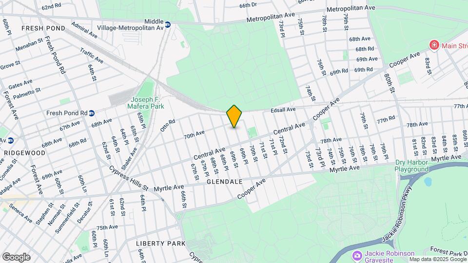 70-22 69th Pl-Unit -2 Map and Location Details