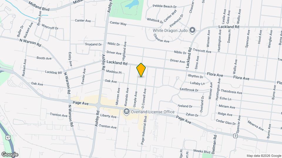 1920 Uceyle Ave Map and Location Details