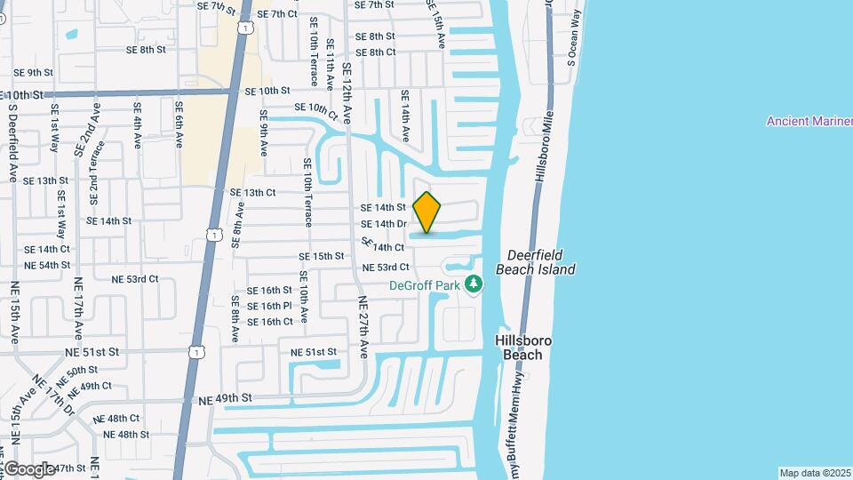 1421 SE 14th Ct Map and Location Details
