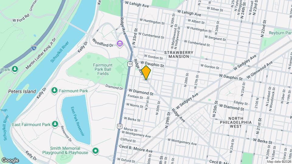 3118 Ridge Ave Mapa y Detalles de la Ubicación