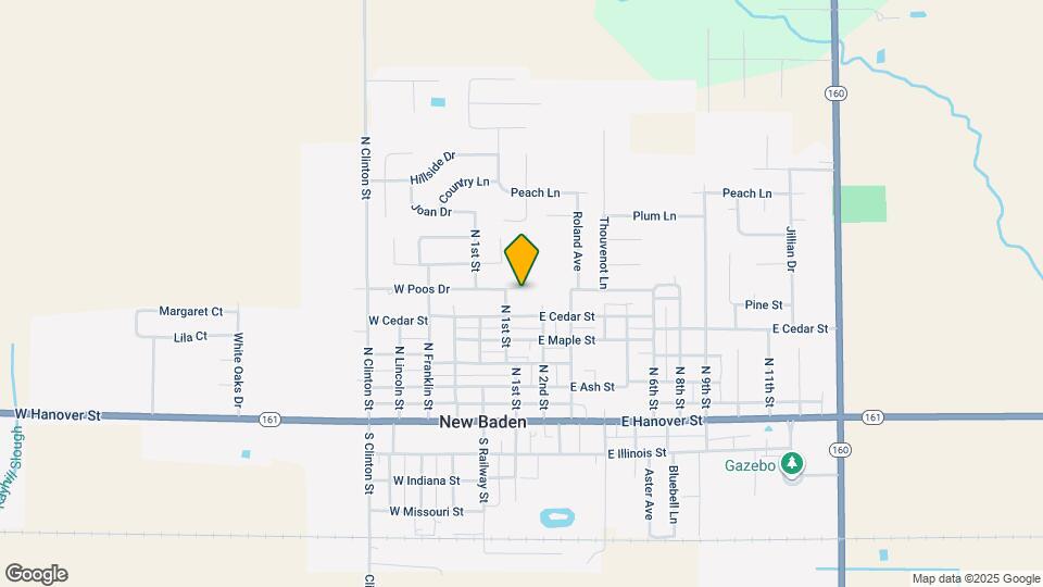 109 E Poos Dr Map and Location Details