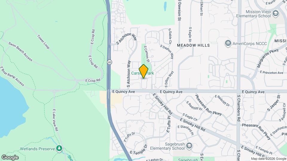 4222 S Blackhawk Cir, Unit 6F Map and Location Details