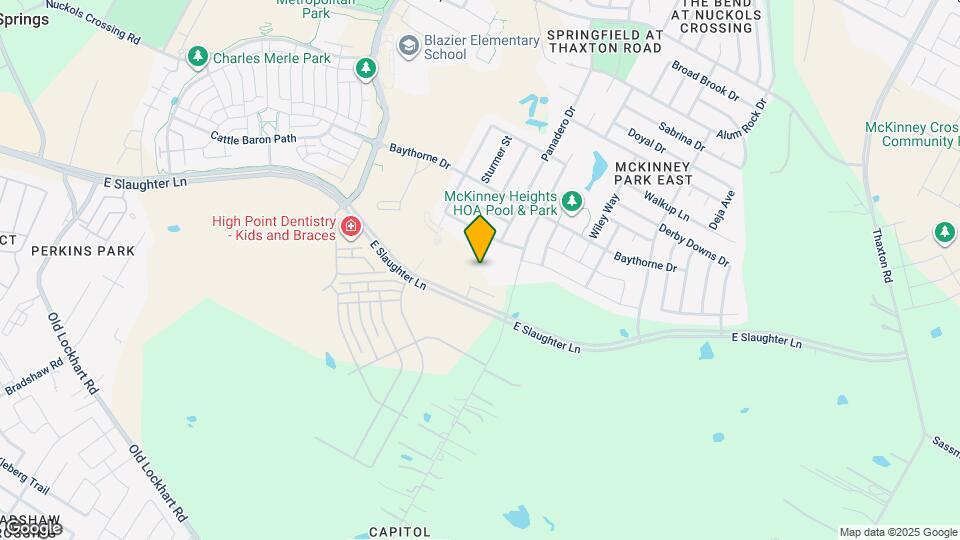 3600 Capitol View (Slaughter) Map and Location Details