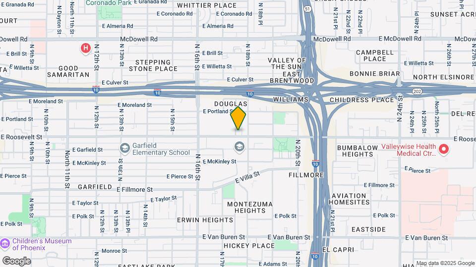 1011 N Patricio St Map and Location Details