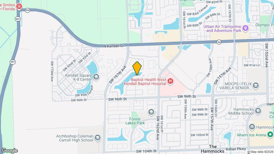 16372 SW 93rd St Map and Location Details