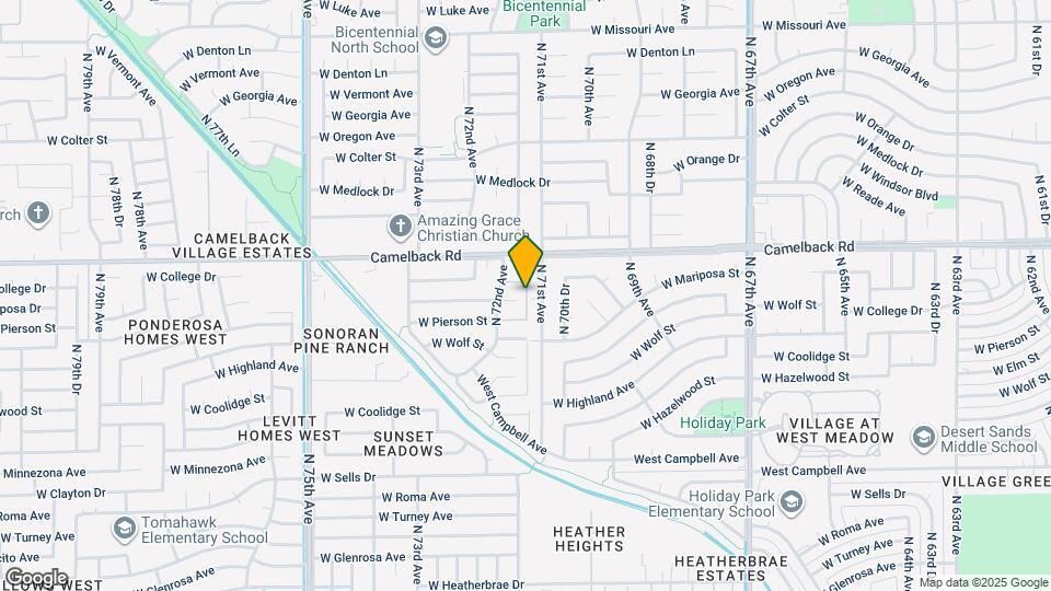 4806 N 71st Ln Map and Location Details