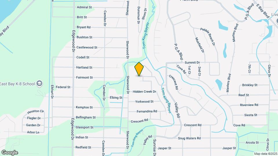 2621 Barefoot Creek Cir Map and Location Details