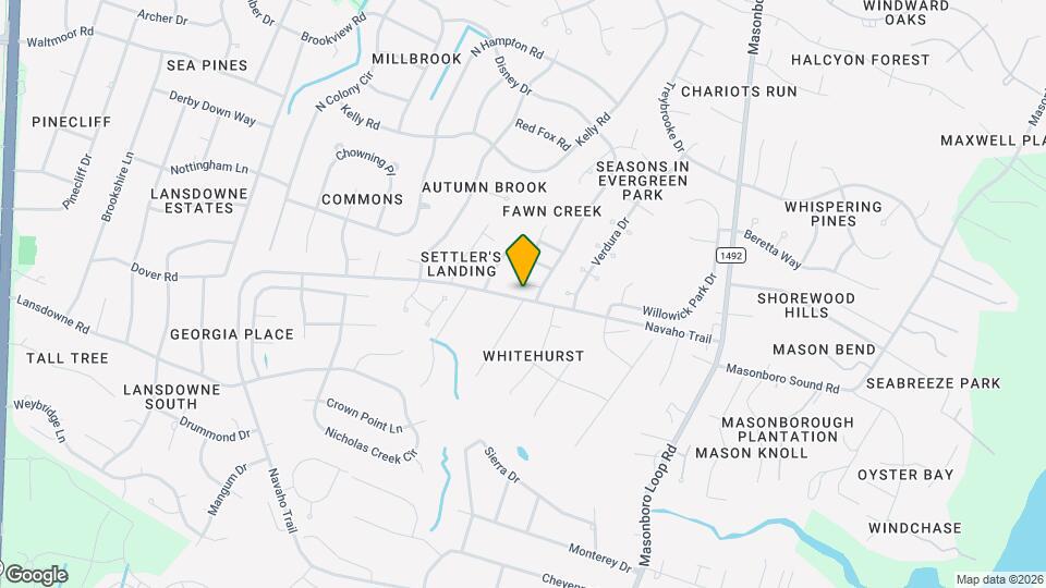 804 Deer Haven Ct Map and Location Details