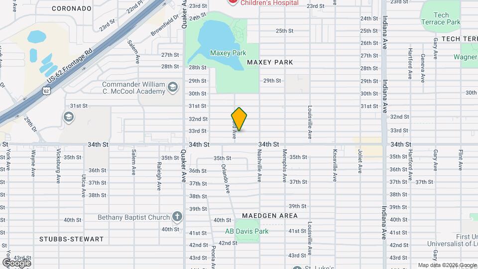 4017 33rd St Map and Location Details