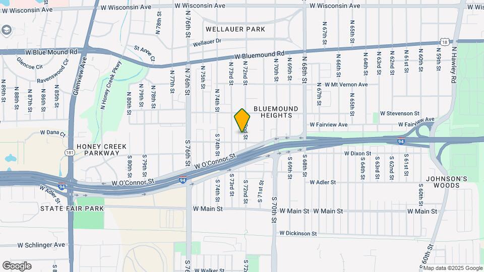 139 S 72nd St, Unit A Map and Location Details