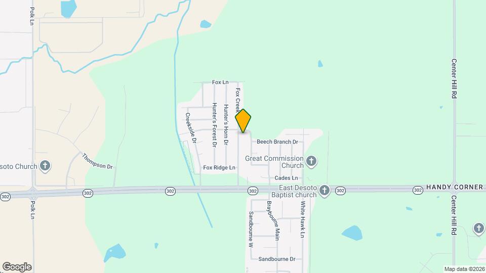 7234 Fox Creek Dr Mapa y Detalles de la Ubicación