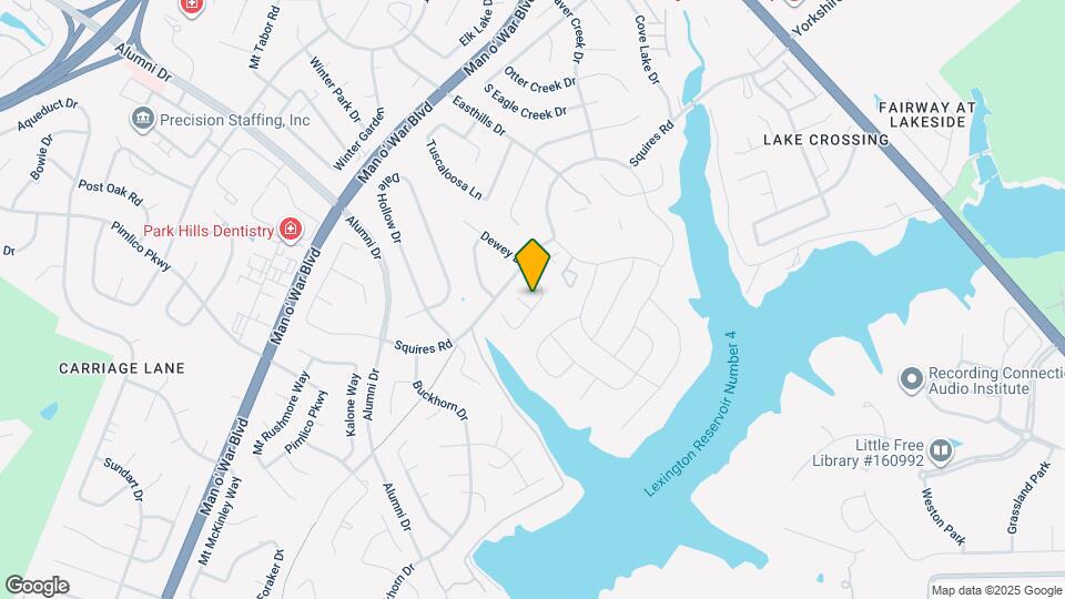 3221 Hunters Point Dr Mapa y Detalles de la Ubicación
