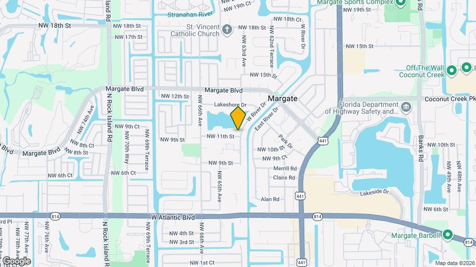 1121 W River Dr Mapa y Detalles de la Ubicación