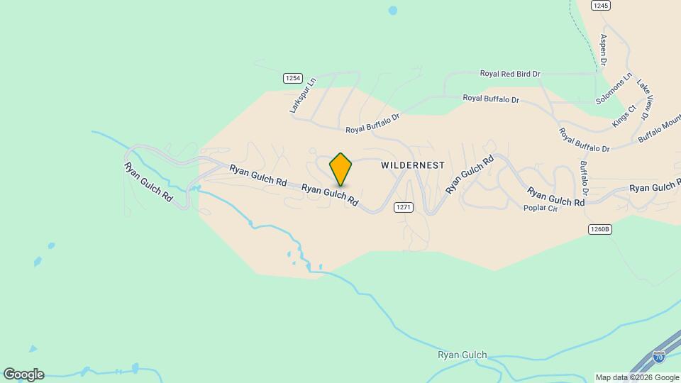2100 Lodgepole Cir Map and Location Details