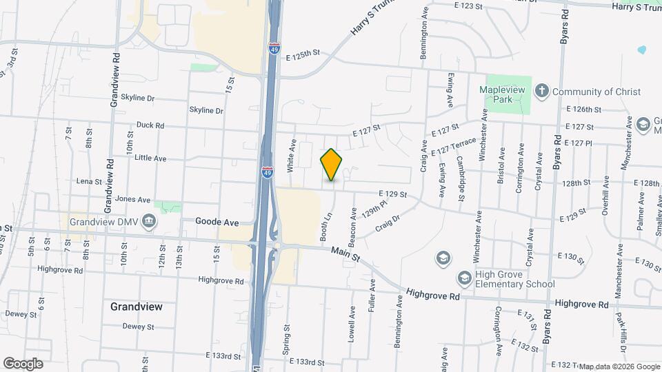 6202 E 129 St Map and Location Details