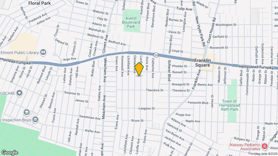 94 Lucille Ave Map and Location Details