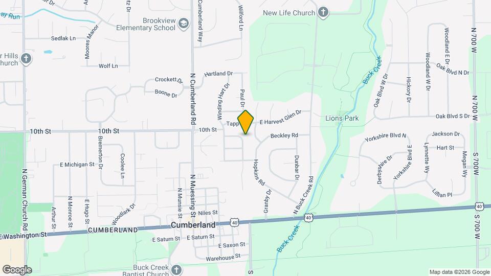 933 Washington Cove Way Map and Location Details