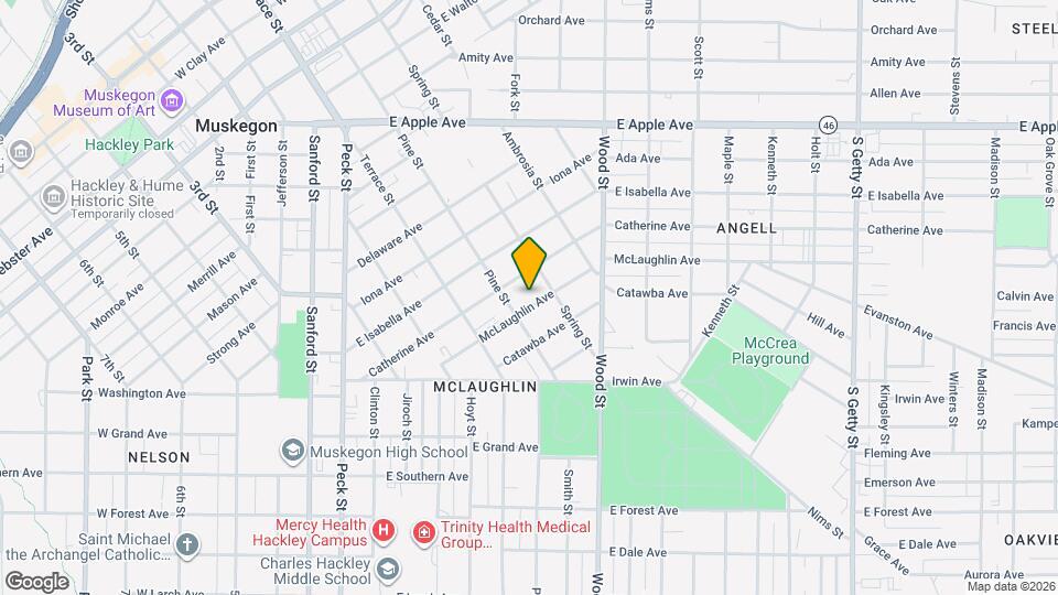 298 McLaughlin Ave Map and Location Details