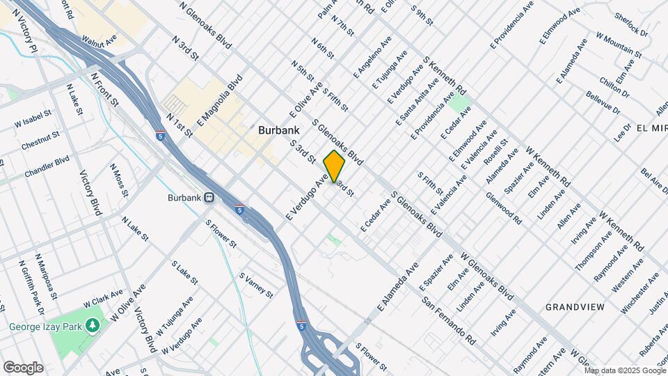 261 E Santa Anita Ave Map and Location Details