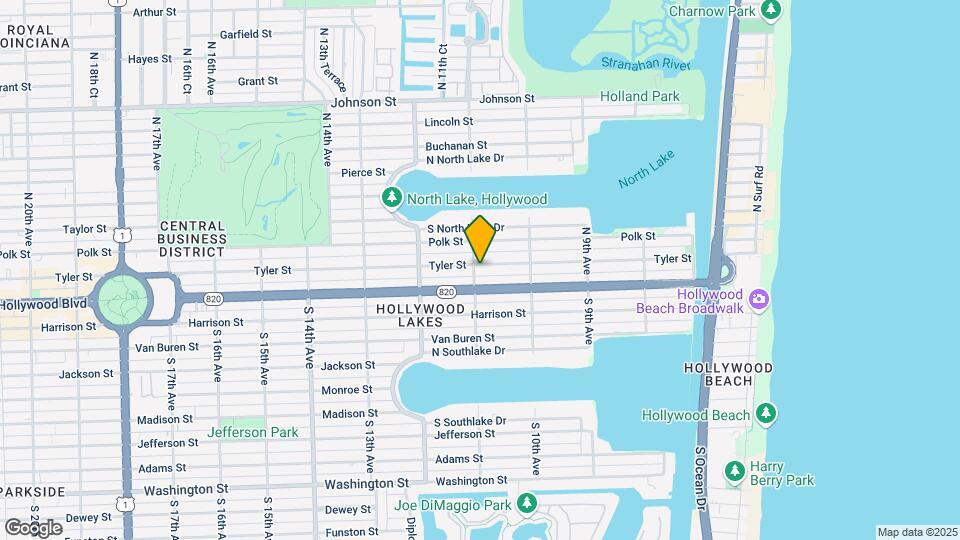 1060 Tyler St Map and Location Details