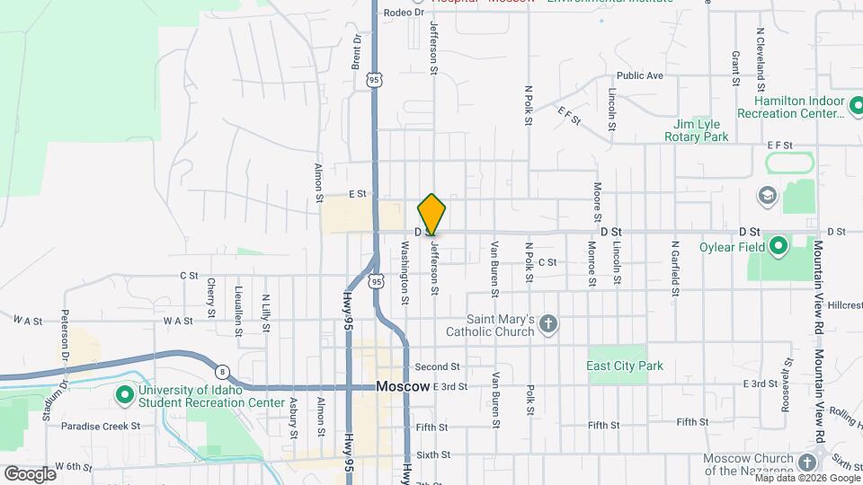 325 N Jefferson St Map and Location Details