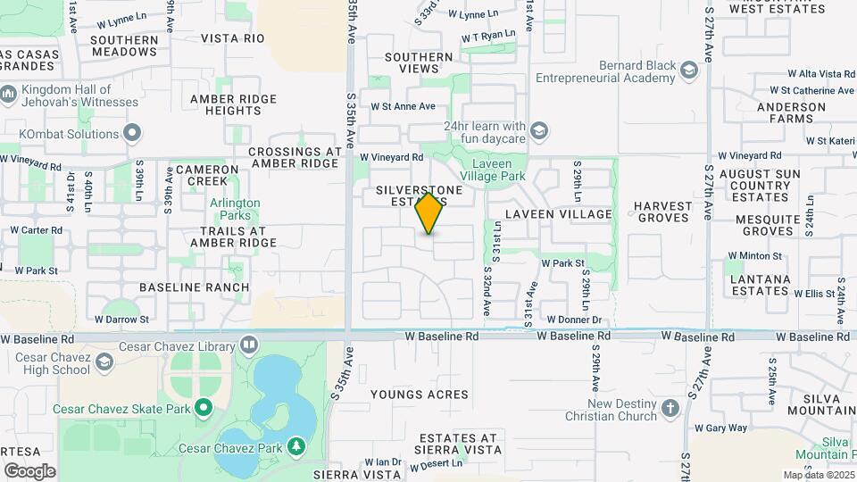 7136 S 33rd Ave Map and Location Details