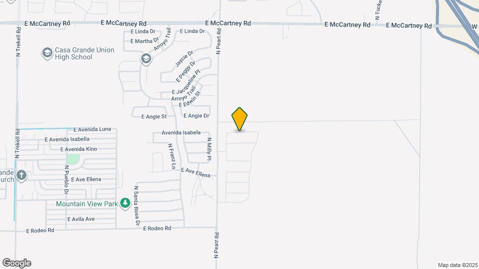 1541 E Caballero Dr Map and Location Details