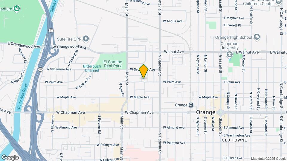 303 N Fairmont St Map and Location Details