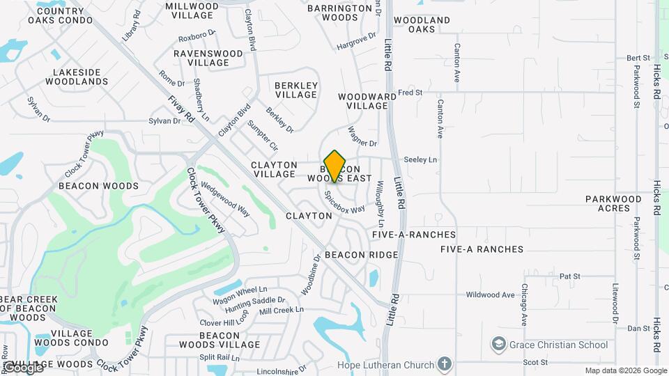 13013 Sawmill Way Map and Location Details