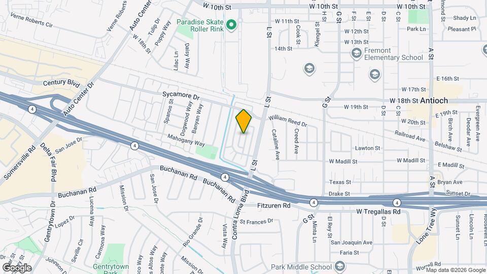 2208 Peppertree Way, Unit 3 Map and Location Details