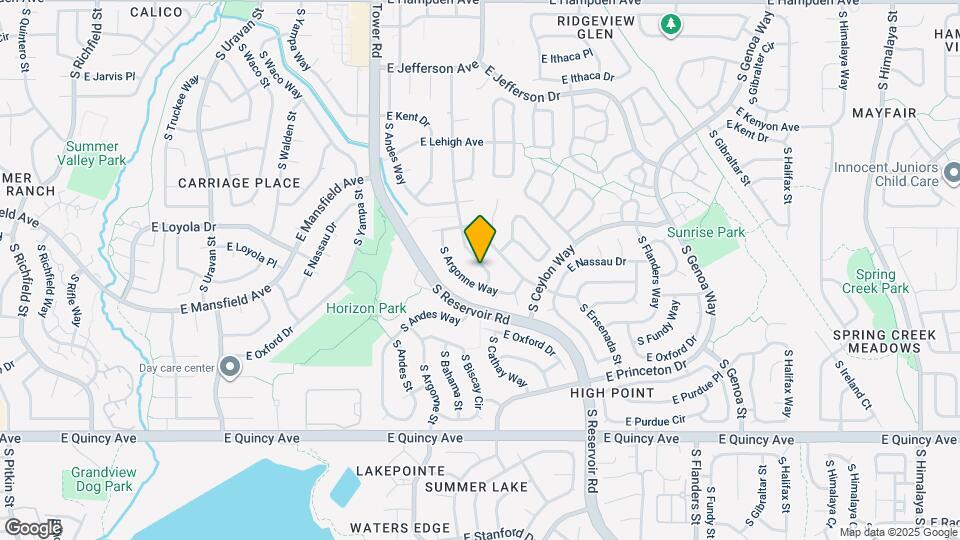 3973 S Bahama St Map and Location Details