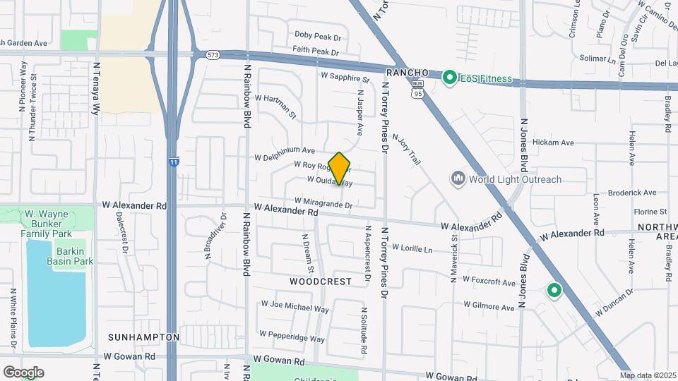 4012 N Mira Ln Map and Location Details