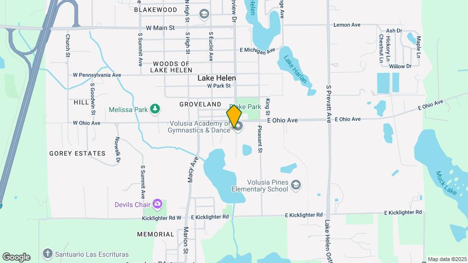 550 S Lakeview Dr Map and Location Details