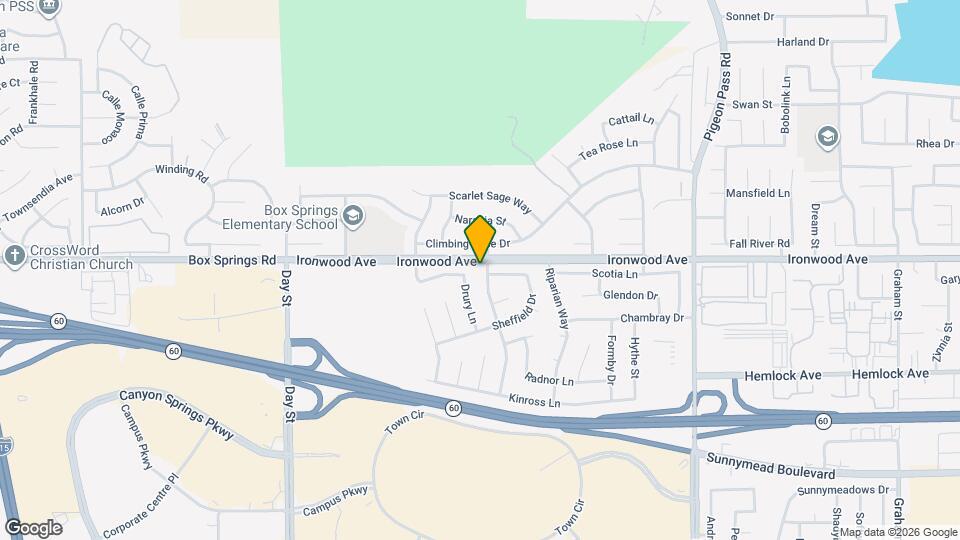 12025 Heritage Dr Mapa y Detalles de la Ubicación