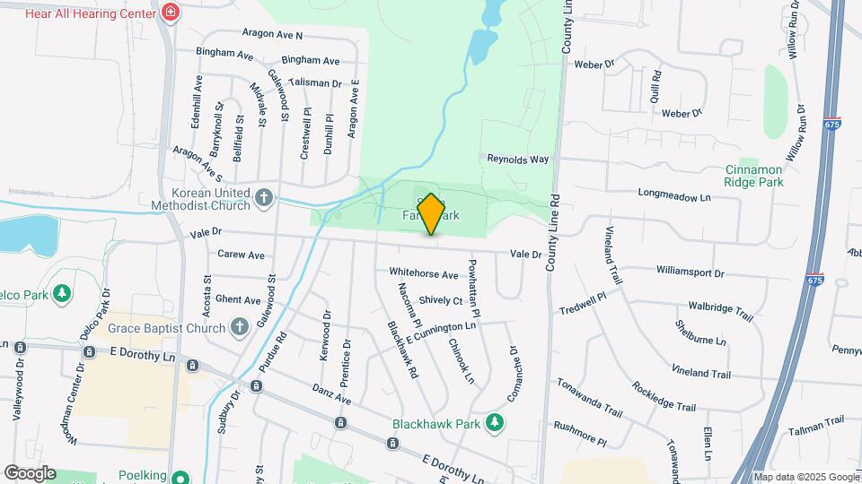 2903 Vale Dr Map and Location Details