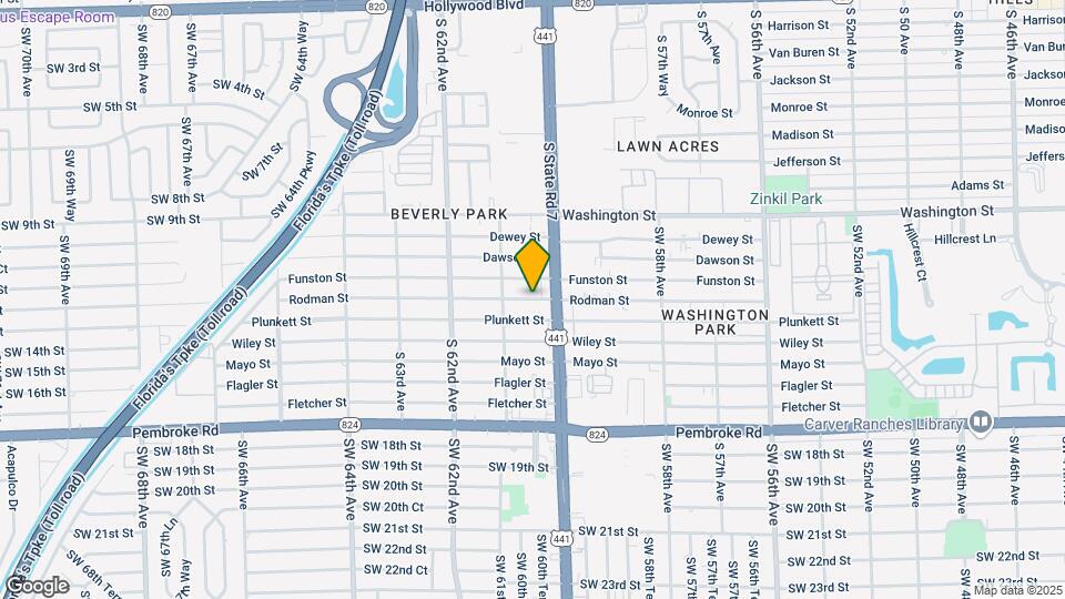 1 Rodman St Map and Location Details