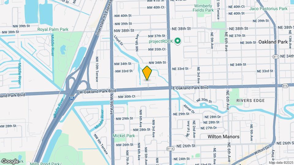 315 NW 32nd St Map and Location Details