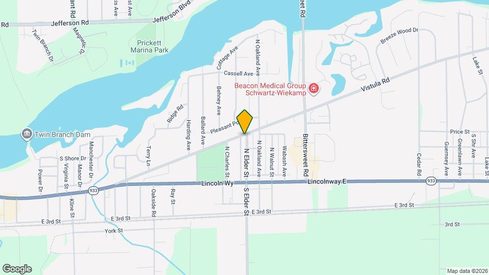 4031 Vistula Rd Map and Location Details